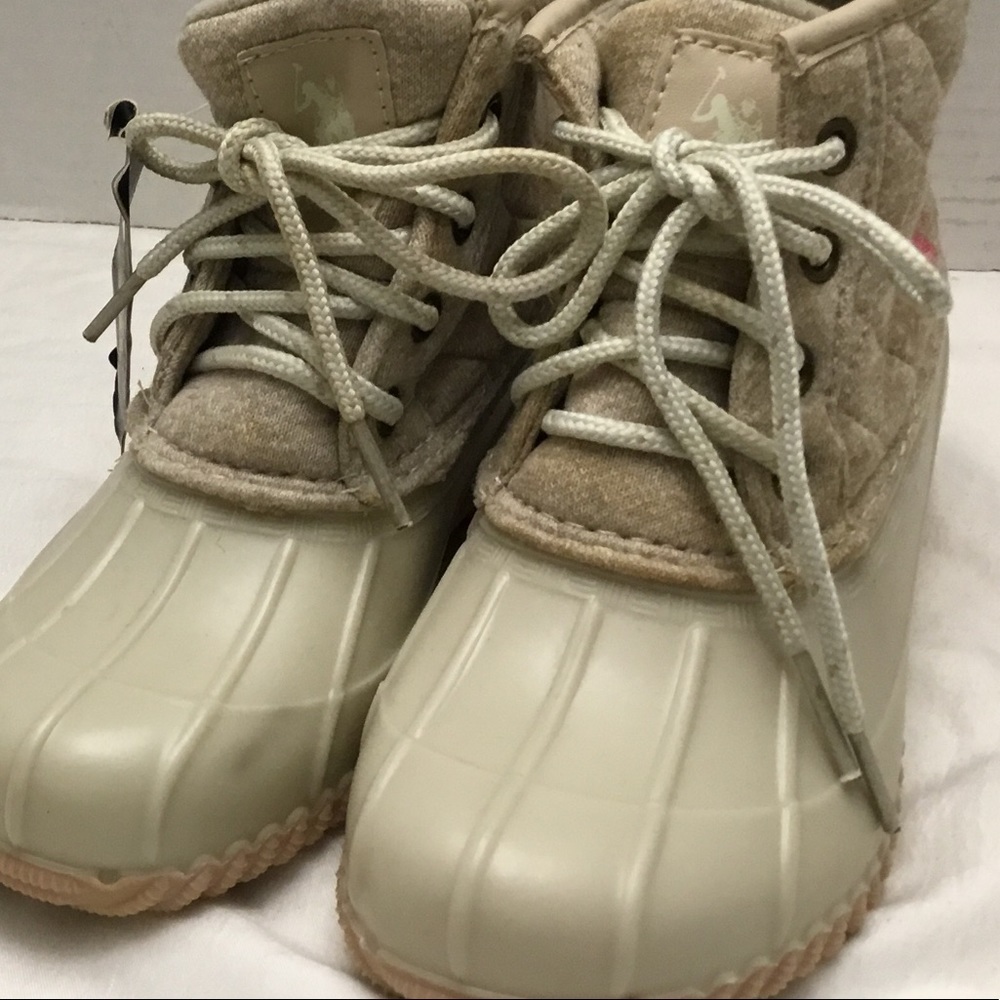 U.S. POLO ASSN. BOOTS Kids size 1 - Picture 2 of 8